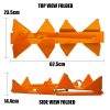 Orange folded box anchor large